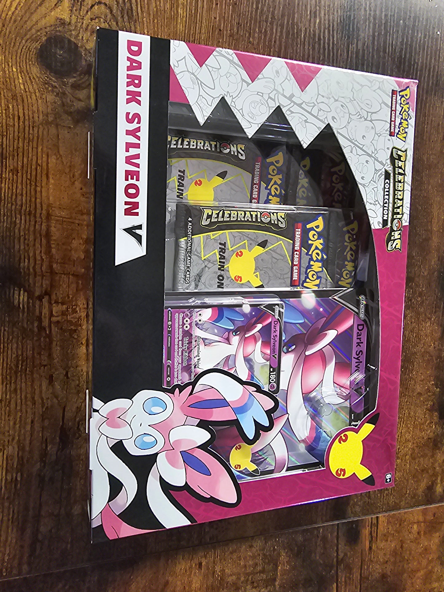 Dark Sylveon V celebrations collection box